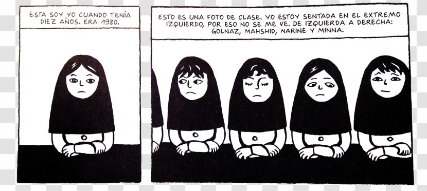 The Complete Persepolis I And II Book Graphic Novel - Comics Transparent PNG