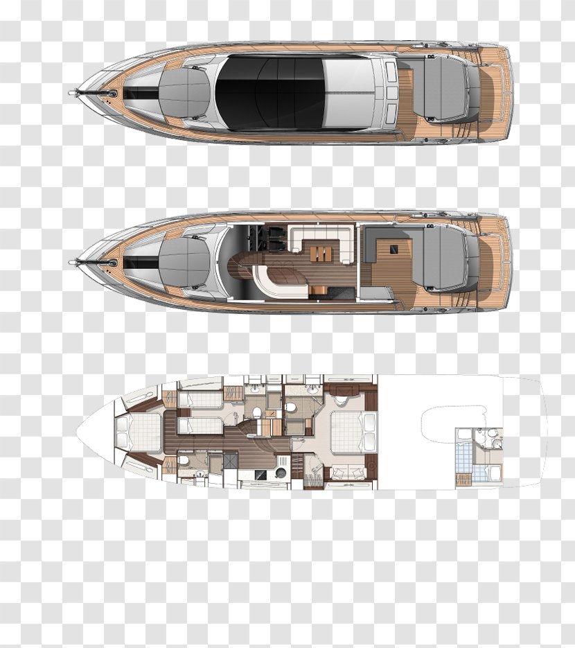Sunseeker London Boat Show Yacht Motor Boats - Berth - Floor Plan Transparent PNG
