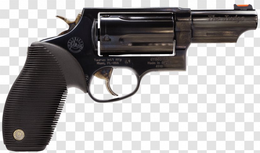 .38 Special Taurus Judge Model 85 Revolver Firearm Transparent PNG