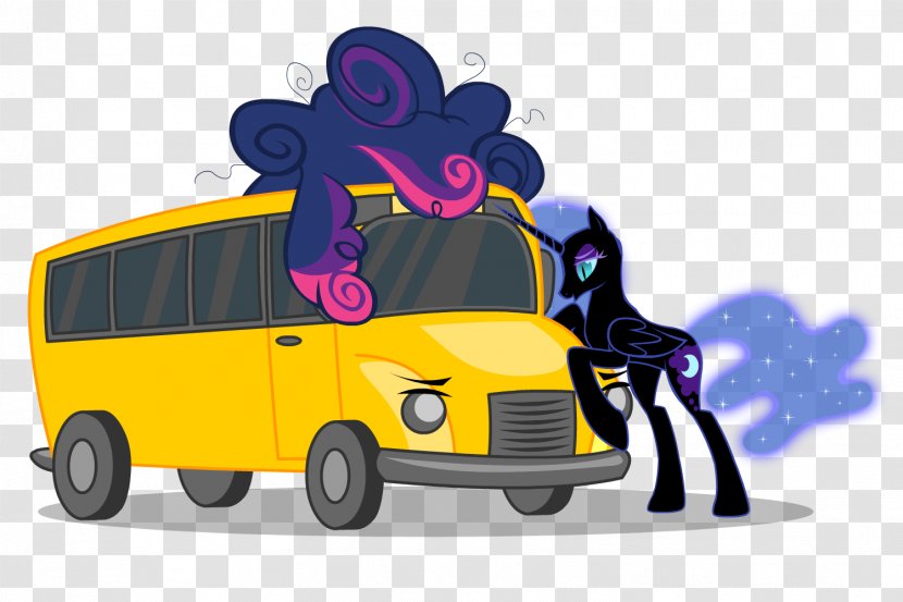 My Little Pony Mode Of Transport Vehicle - Bus Transparent PNG
