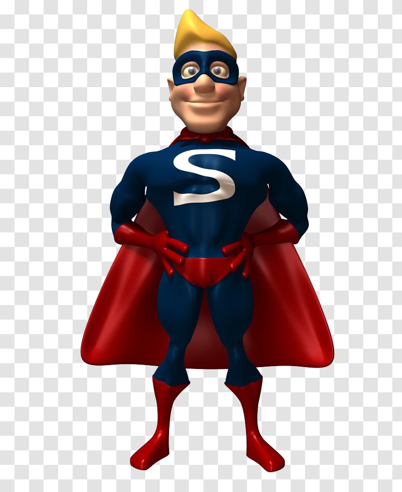 Clark Kent Superhero Royalty-free Male Clip Art - Flower - Superman Akimbo Transparent PNG