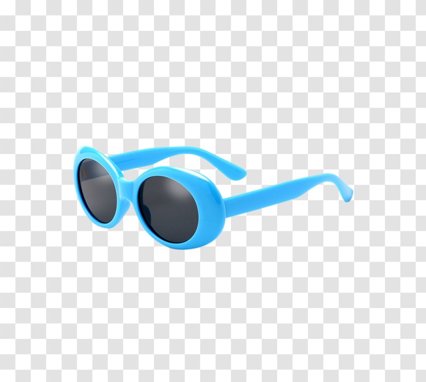 Sunglasses Goggles Eyewear Retro Style - Blue Transparent PNG