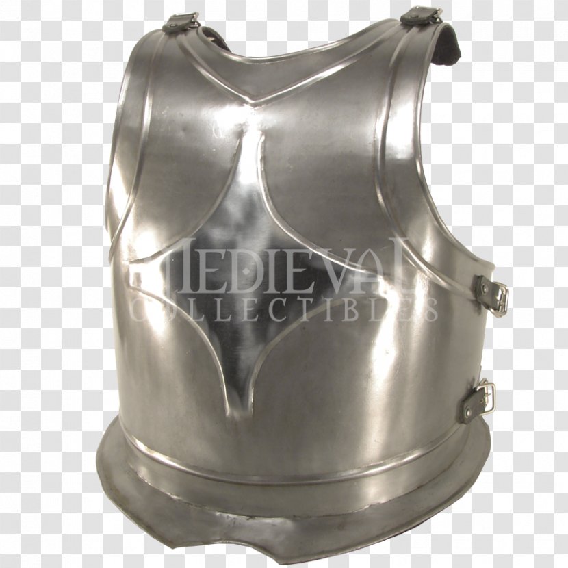 Middle Ages Breastplate Cuirass Plate Armour - Body Armor Transparent PNG