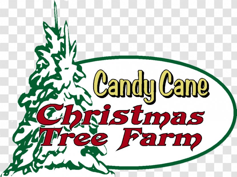 Tree Farm Candy Cane Christmas Transparent PNG