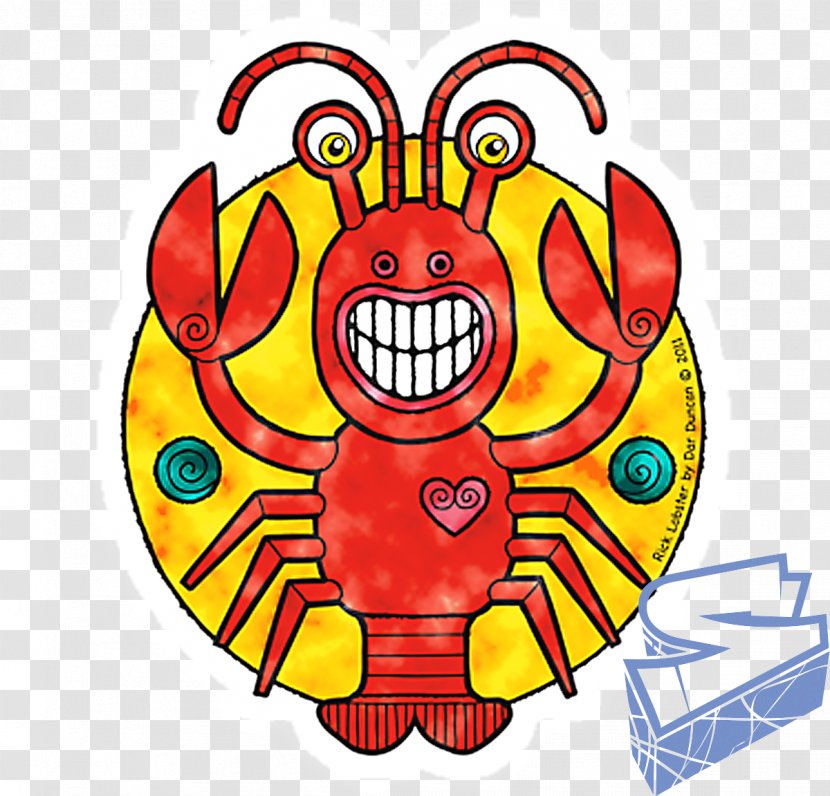 Cartoon Food Smiley Clip Art - Lobster In Kind Transparent PNG