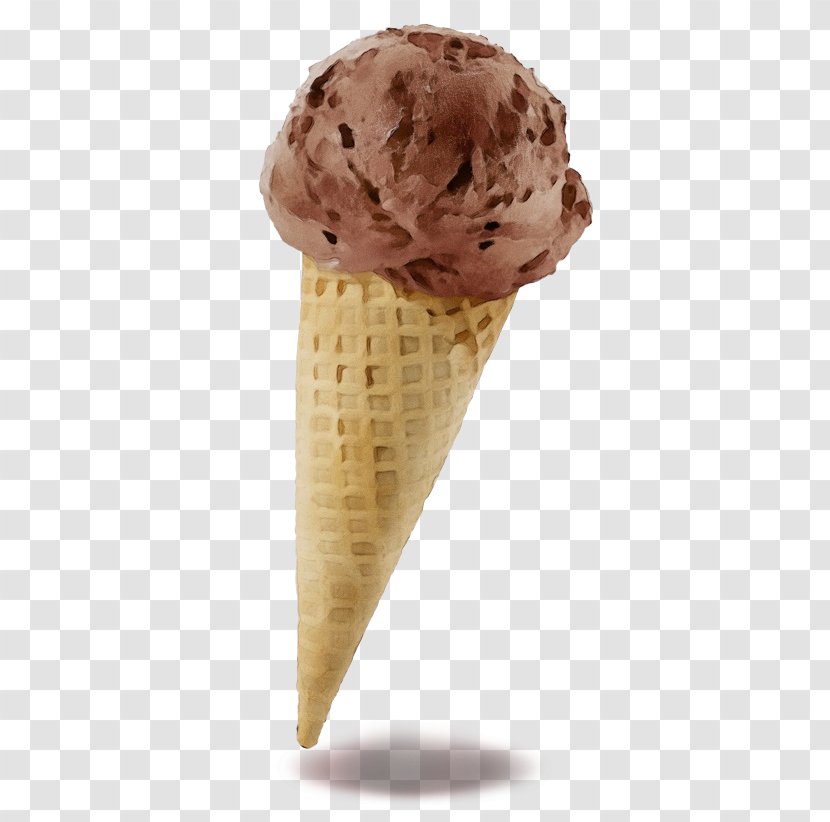 Ice Cream Cone Background - Gelato - Soft Serve Creams Transparent PNG