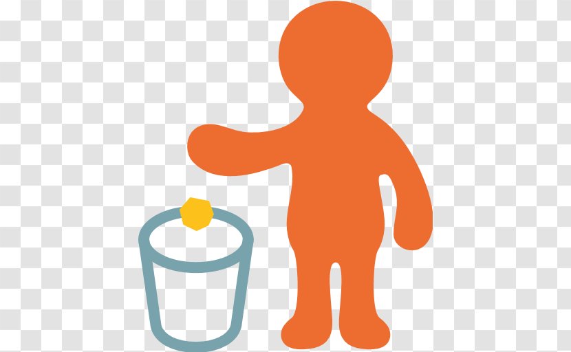 Emoji Litter Symbol Sign Rubbish Bins & Waste Paper Baskets - Sticker - Do Not Transparent PNG