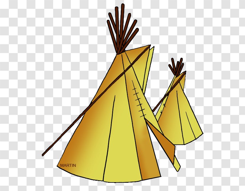 Native Americans In The United States Tipi Plank House Clip Art - Tree Transparent PNG