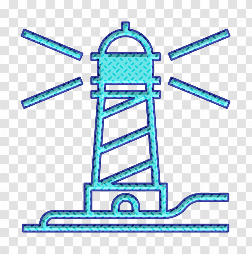 Lighthouse Icon Tourism And Travel Icon Tower Icon Transparent PNG