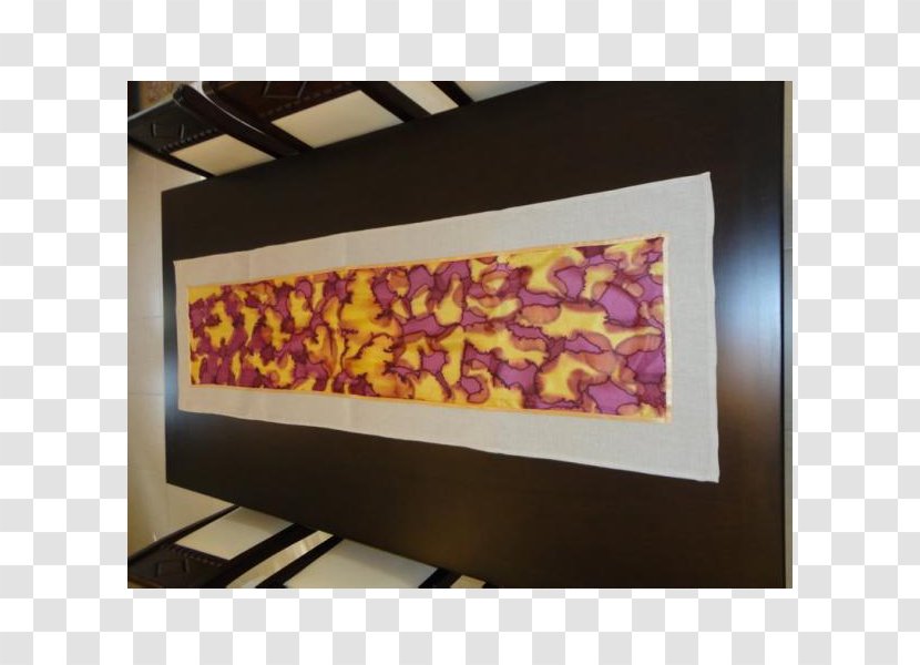 Modern Art Painting Purple Violet - Tablecloth Transparent PNG