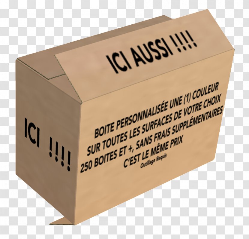 Cardboard Box Carton Packaging And Labeling - Transport - Bijouterie Transparent PNG