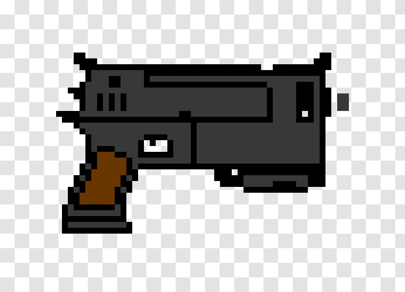 Pixel Art Digital - Firearm - Gun Transparent PNG