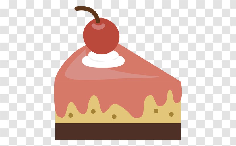 Transparency Cherry Cake - Cartoon - Doughnut Transparent PNG