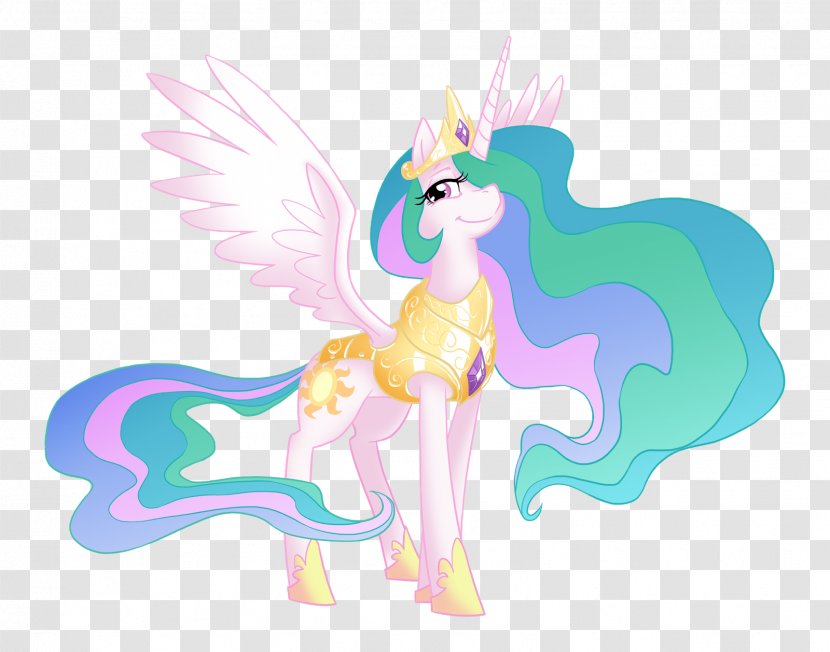 Princess Celestia Pony Twilight Sparkle Luna Rarity - My Little Friendship Is Magic Fandom - Horse Transparent PNG