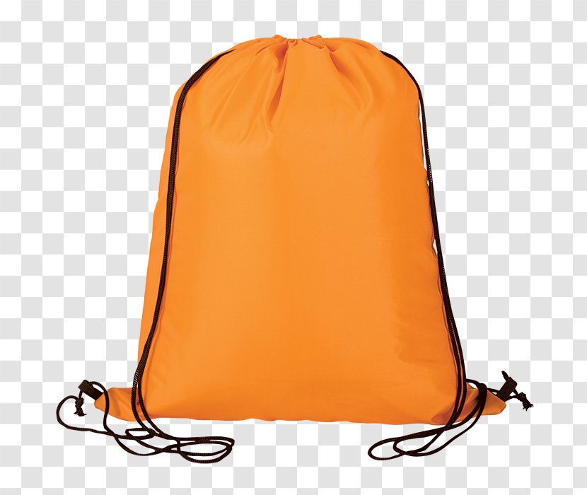 T-shirt Drawstring String Bag Clothing - Peach Transparent PNG