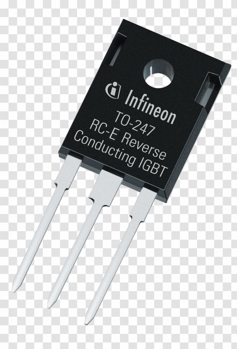 Insulated-gate Bipolar Transistor Infineon Technologies Electronic Component Integrated Circuits & Chips Electronics - Circuit - Semiconductor Transparent PNG