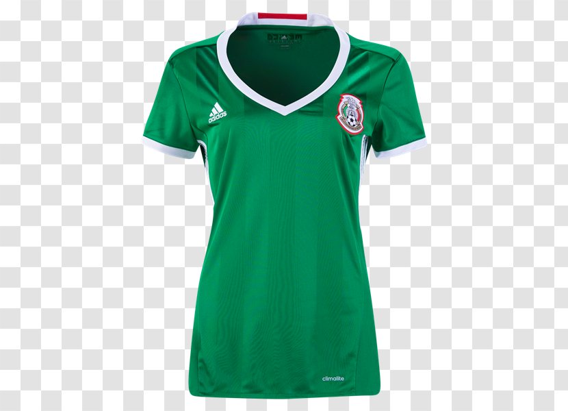 Mexico National Football Team FIFA World Cup T-shirt Jersey - Mexican Soccer Cliparts Transparent PNG