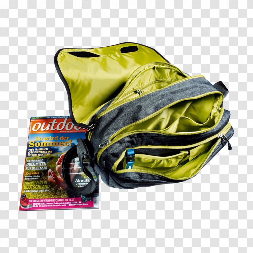 Deuter Sport Brand Protective Gear In Sports Handbag Yellow Transparent PNG