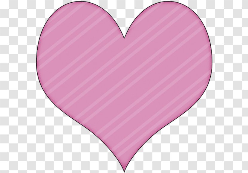 Petal Heart Pink M Transparent PNG