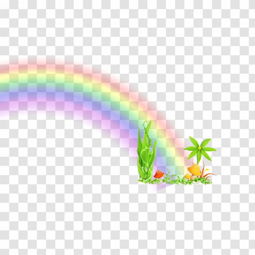 Rainbow Drawing - Triangle Transparent PNG