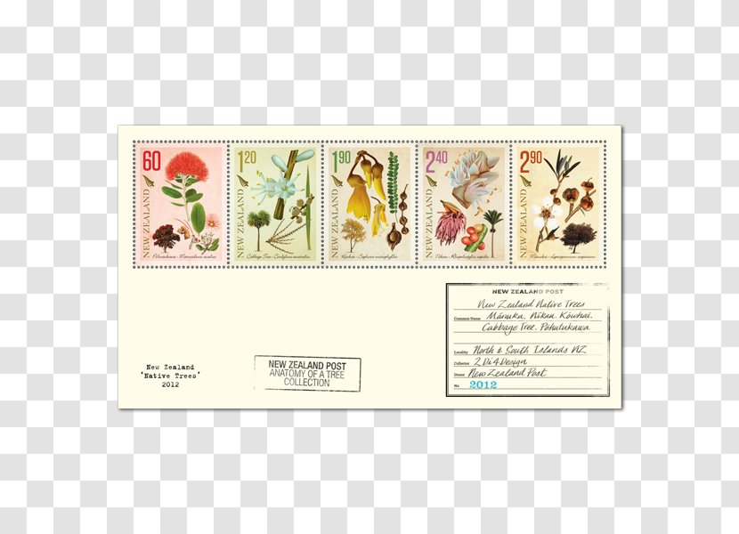 Flower Paper Postage Stamps Rubber Stamp Bud Transparent PNG
