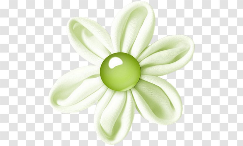 Download Pearl Jewellery - Flower - White Transparent PNG