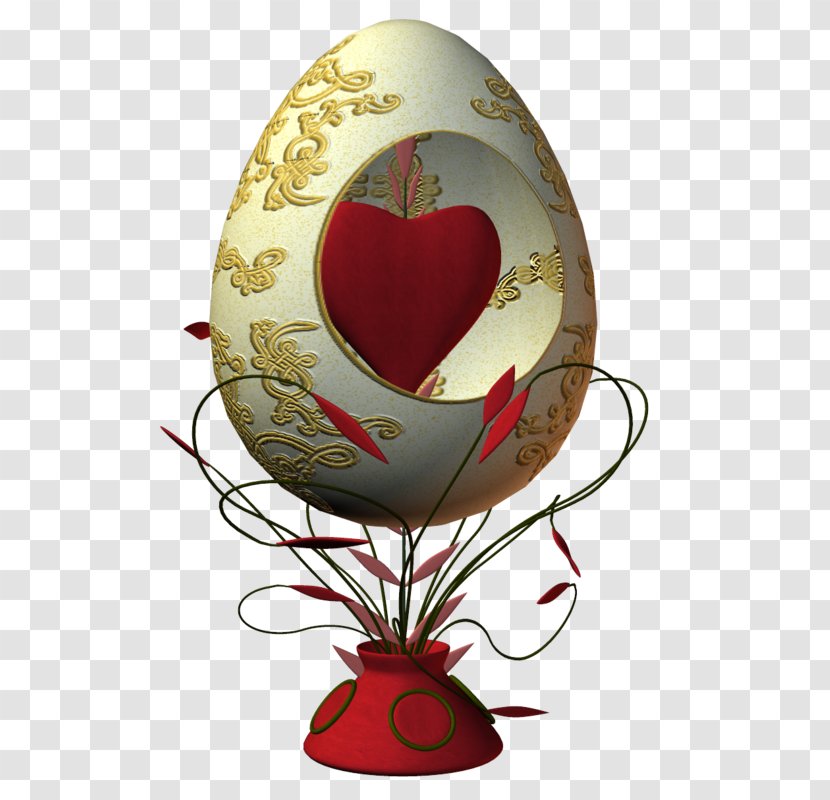 Easter Egg Image - Heart Photo Frame Transparent PNG