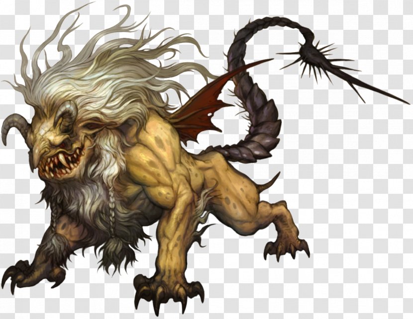 Dragon Nest YouTube Manticore Legendary Creature - Carnivoran - Chimera Transparent PNG