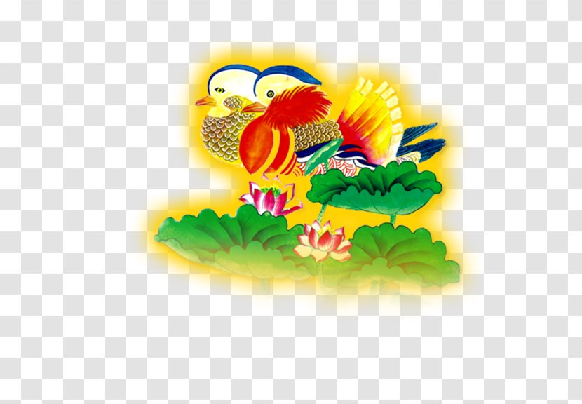 Chinese Zodiac Wedding Reception Mandarin Duck Four Pillars Of Destiny - Ox - Color Transparent PNG