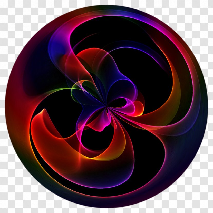 Fractal Art Desktop Wallpaper Circle Computer - Purple Transparent PNG