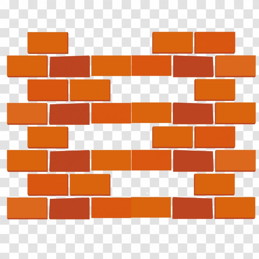 Brick Wall Cladding Panelling Material - Symmetry - Fine Red Transparent PNG