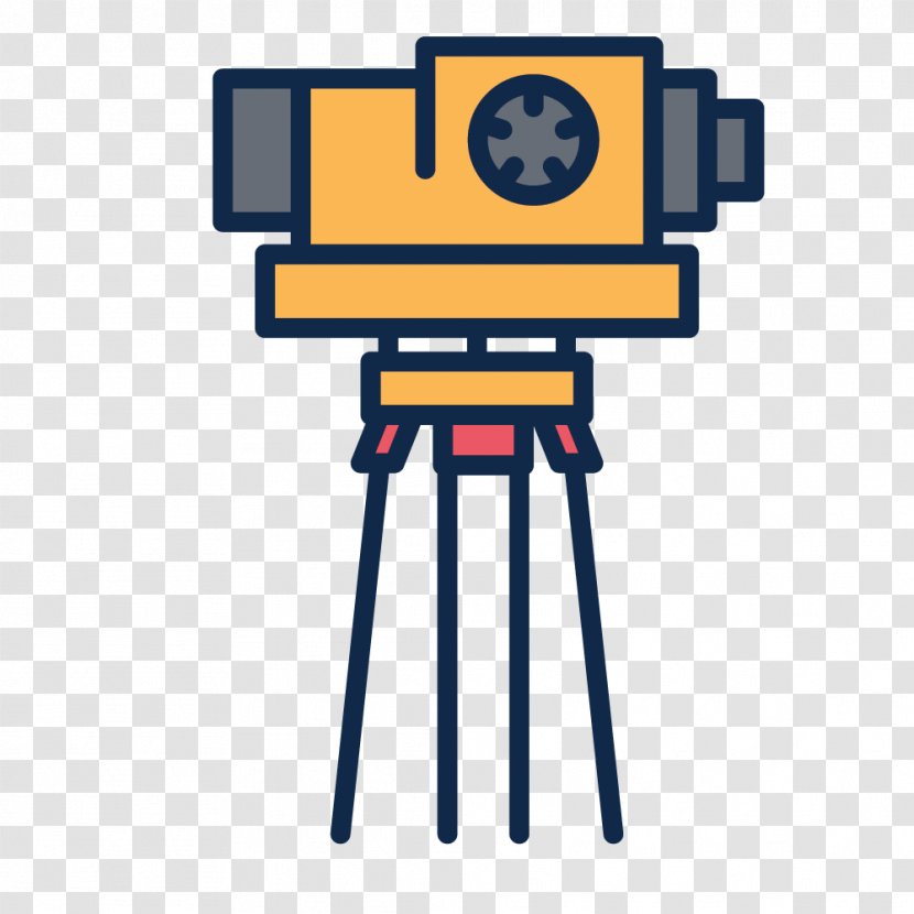 Video Camera Icon - Flat Vector Material Transparent PNG