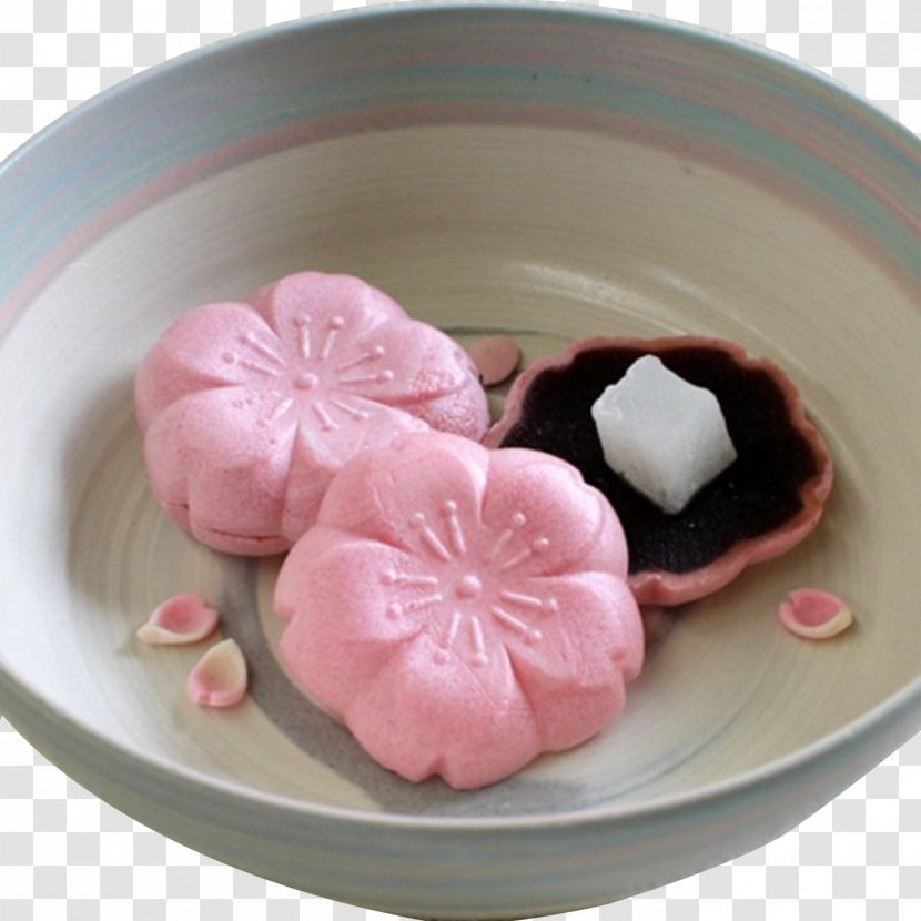 Japanese Cuisine Wagashi Gyu016bhi Mochi - Cherry Red Sand Transparent PNG