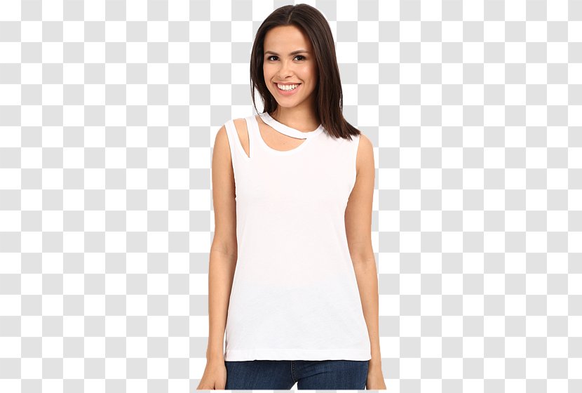 T-shirt Top Neckline Sleeveless Shirt - Clothing Sizes Transparent PNG