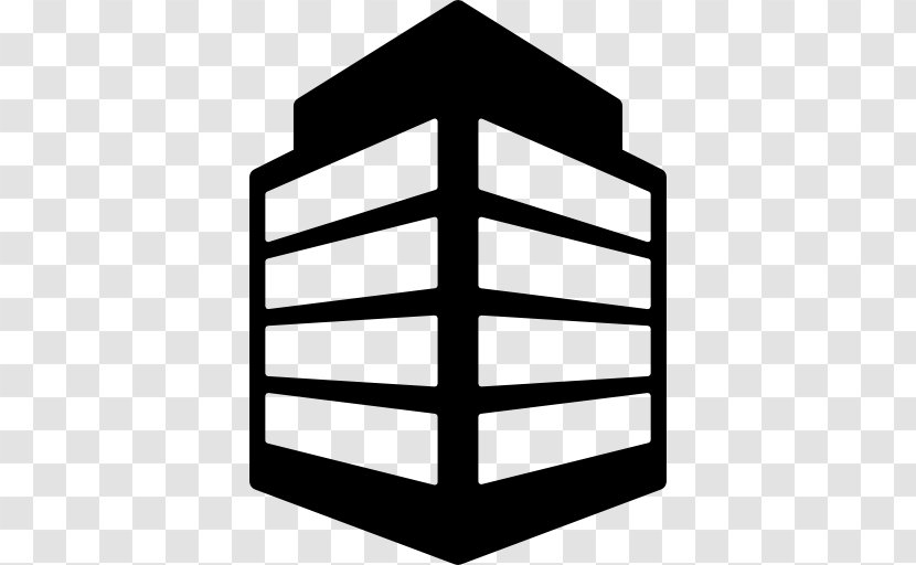 Office Building - Black And White - Symbol Transparent PNG
