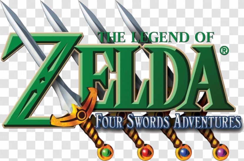 The Legend Of Zelda: Four Swords Adventures A Link To Past And Zelda II: Adventure GameCube - Text Transparent PNG