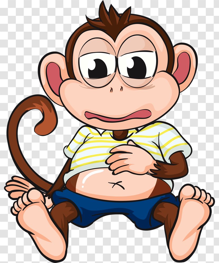 Monkey Cartoon Clip Art Transparent PNG