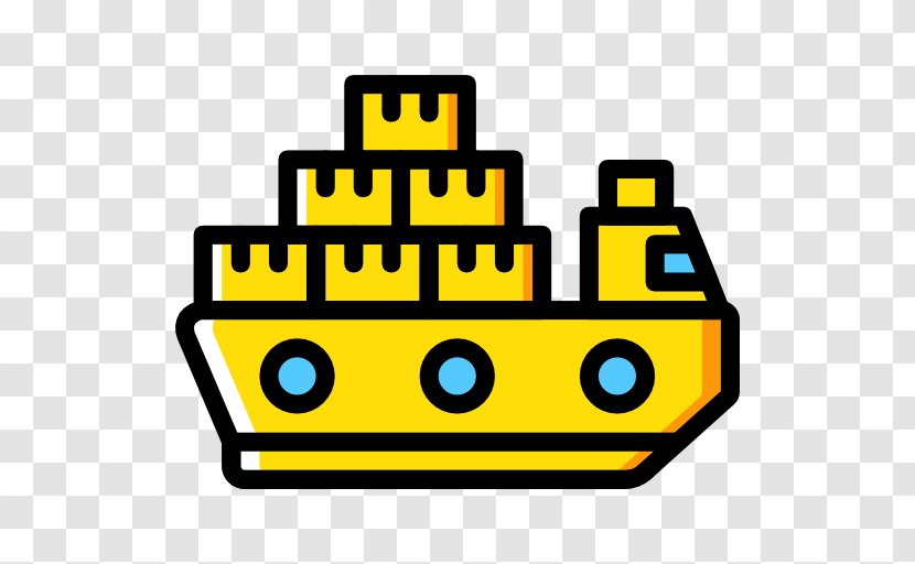 Cargo Ship Transport Clip Art - Smiley Transparent PNG