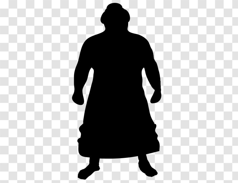 Shoulder Male Joint Sleeve Silhouette - Standing - Sumo Transparent PNG