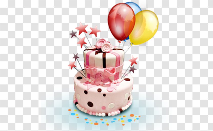 Birthday Cake Greeting & Note Cards Party Balloon Transparent PNG