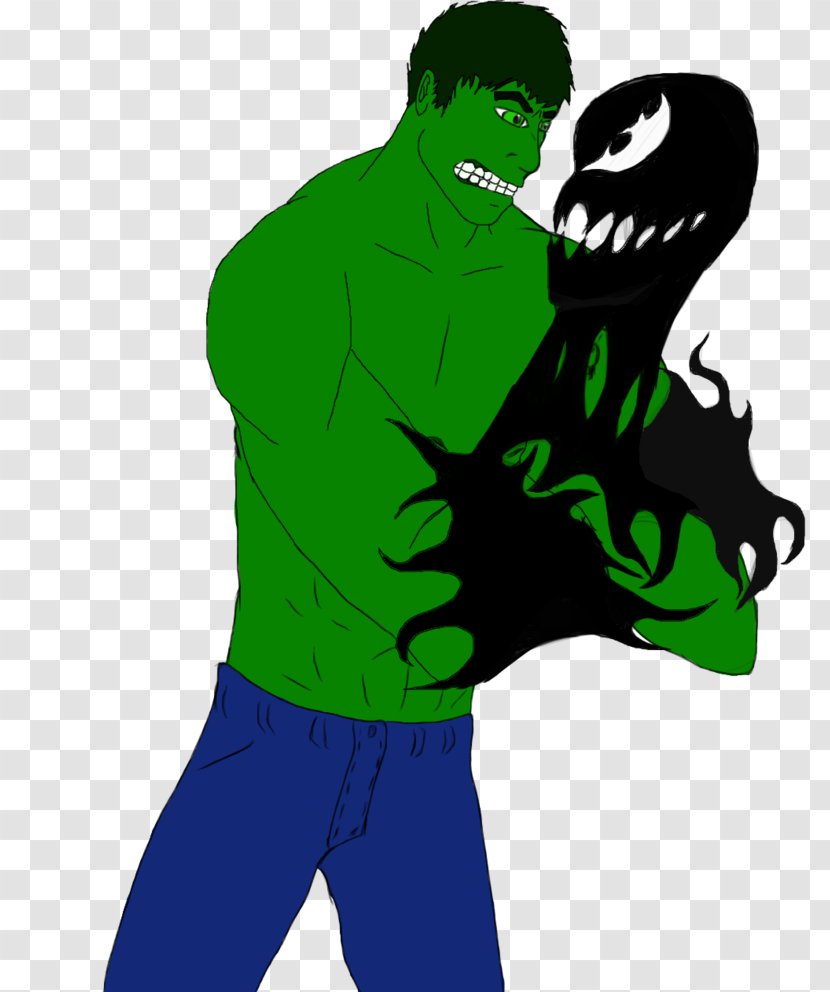 Green Human Behavior Silhouette Clip Art - T Shirt - Hulk Drawing Transparent PNG