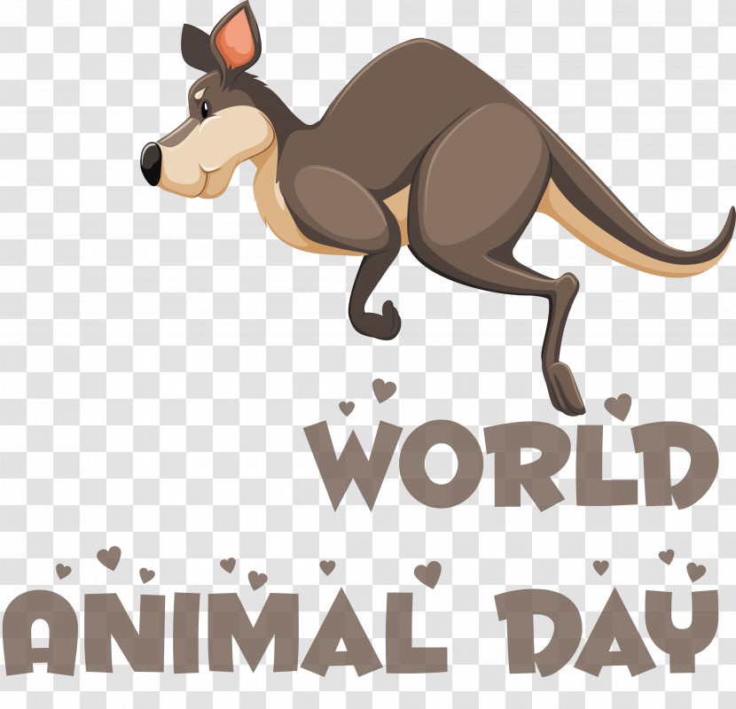 Dog Macropods Kangaroo Cartoon Meter Transparent PNG