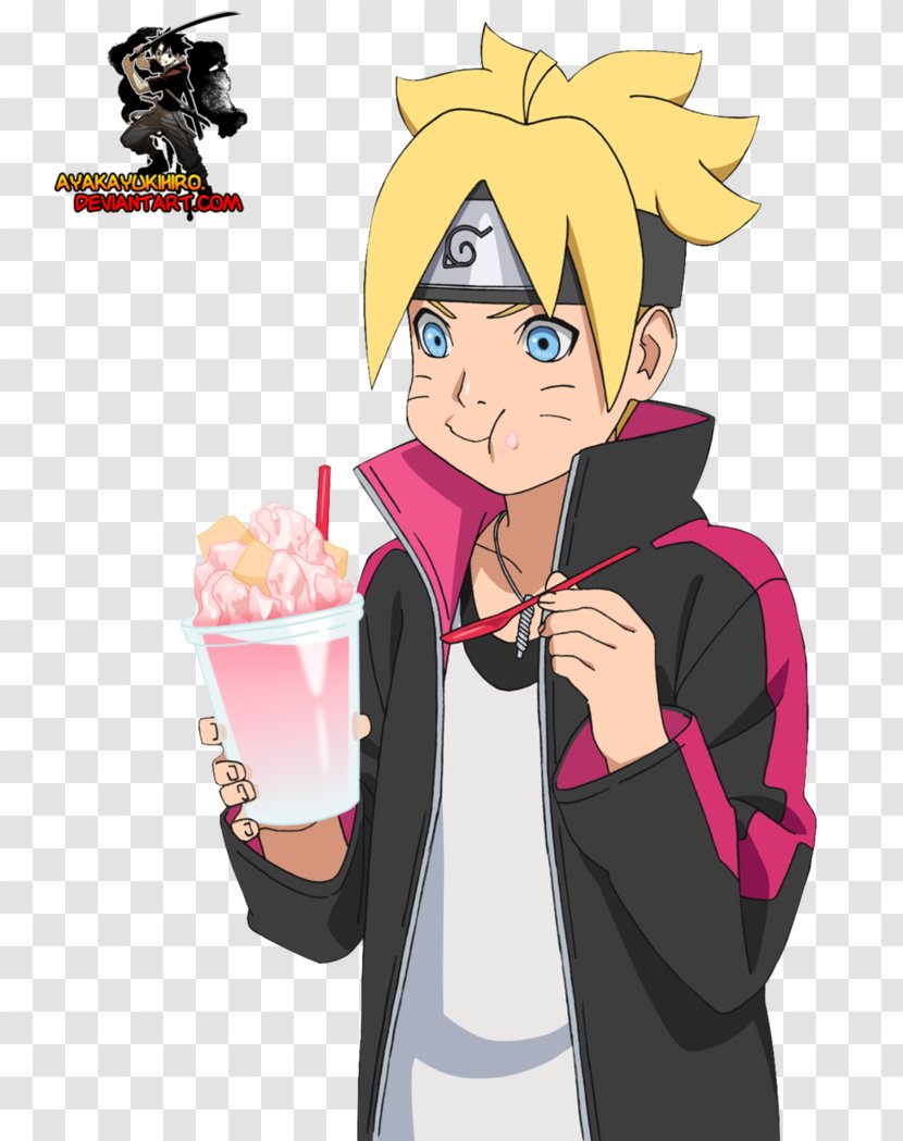 Sasuke Uchiha Boruto Uzumaki Naruto Sarada Sakura Haruno - Watercolor - Photos Transparent PNG