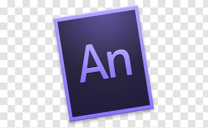 Square Purple Text Brand - Adobe An Transparent PNG