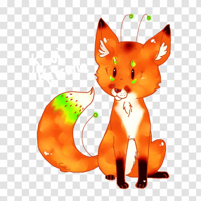 Red Fox Cat Kitsune DeviantArt - Frame - Kiwi Transparent PNG
