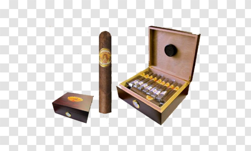 Cigar Aficionado La Aurora Humidor Gran'-1 - 2017 - Robusto Transparent PNG