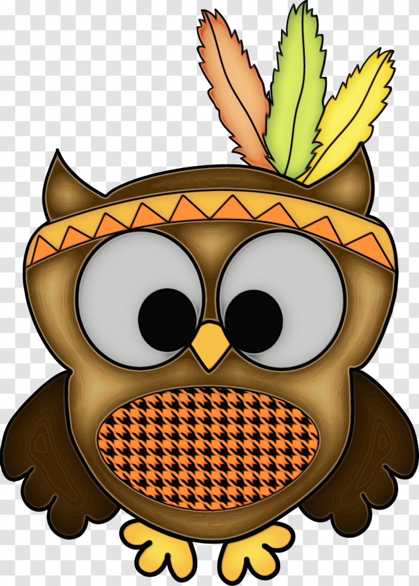Cartoon Owl Bird Transparent PNG