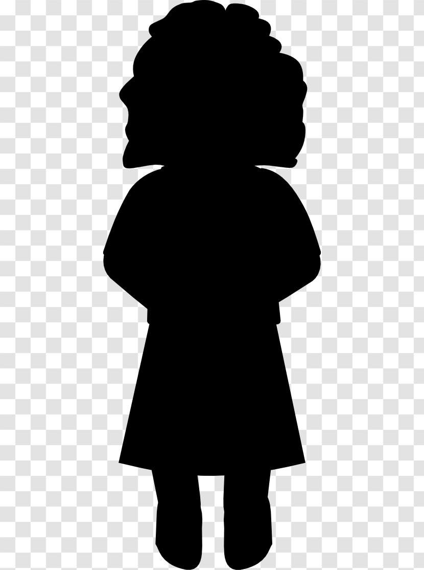 Clip Art Character Silhouette - Standing Transparent PNG