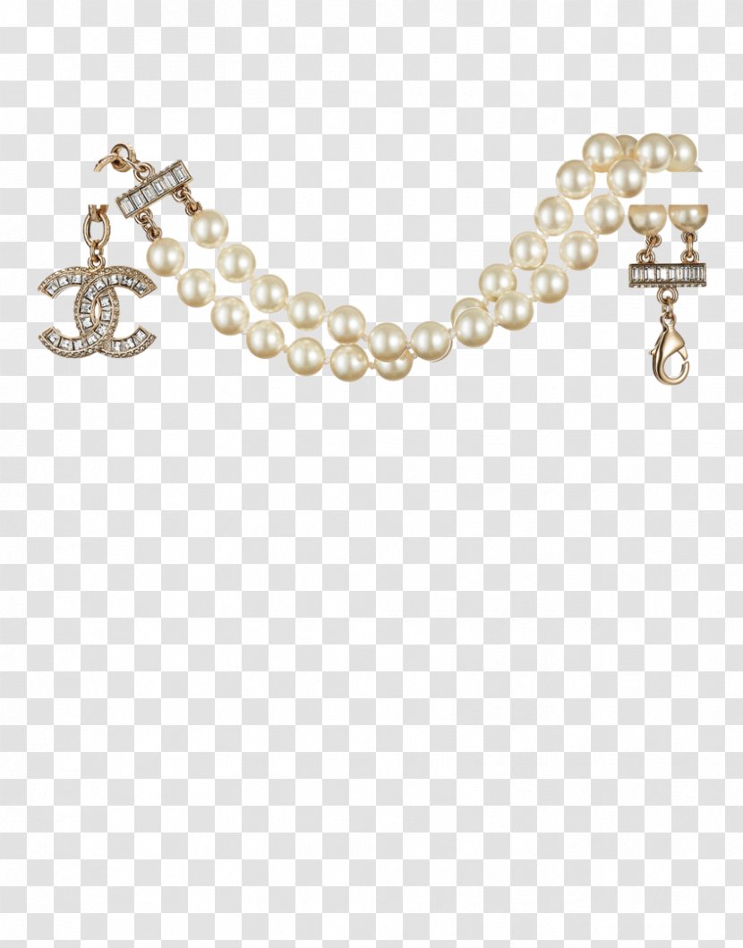Chanel Necklace Jewellery Imitation Pearl Transparent PNG