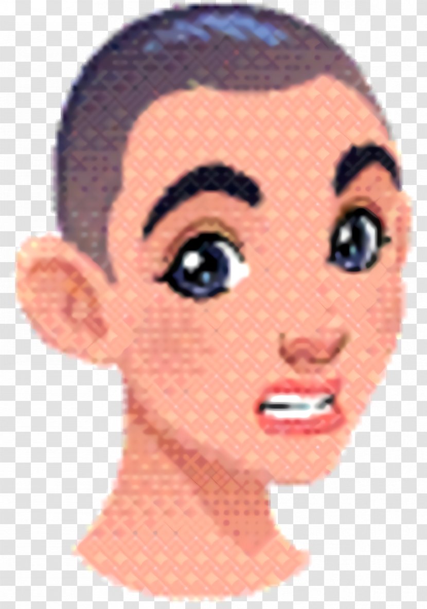 Lips Cartoon - Chin - Smile Ear Transparent PNG